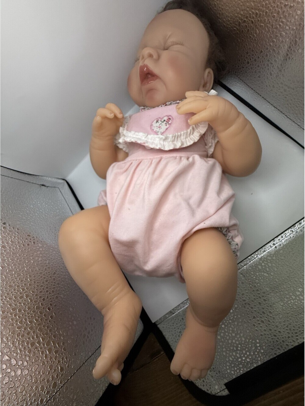 Realistic Reborn Baby Girl Dolls Vinyl Newborn Doll